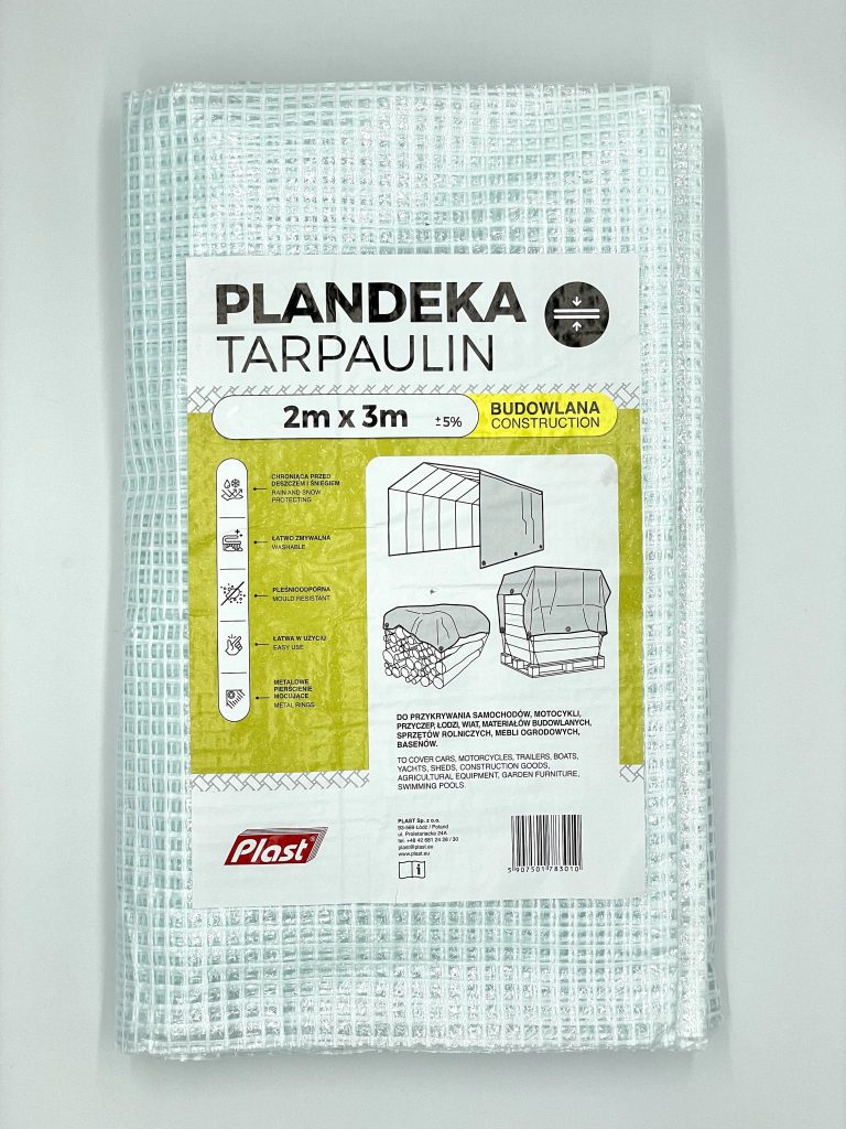plandeka budowlana 2x3m