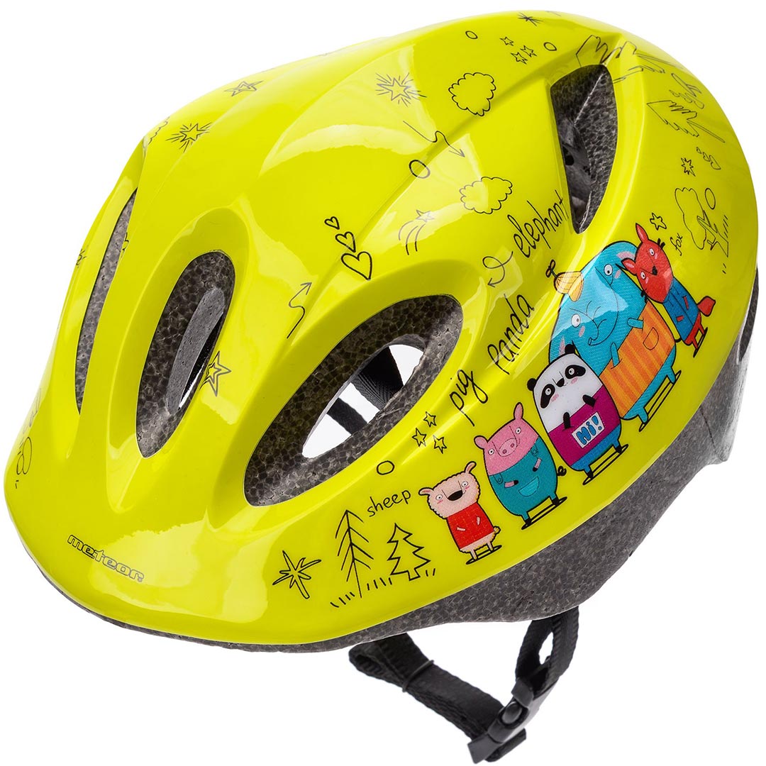 Kask rowerowy Meteor KS05 S 48-52 cm Animal friend